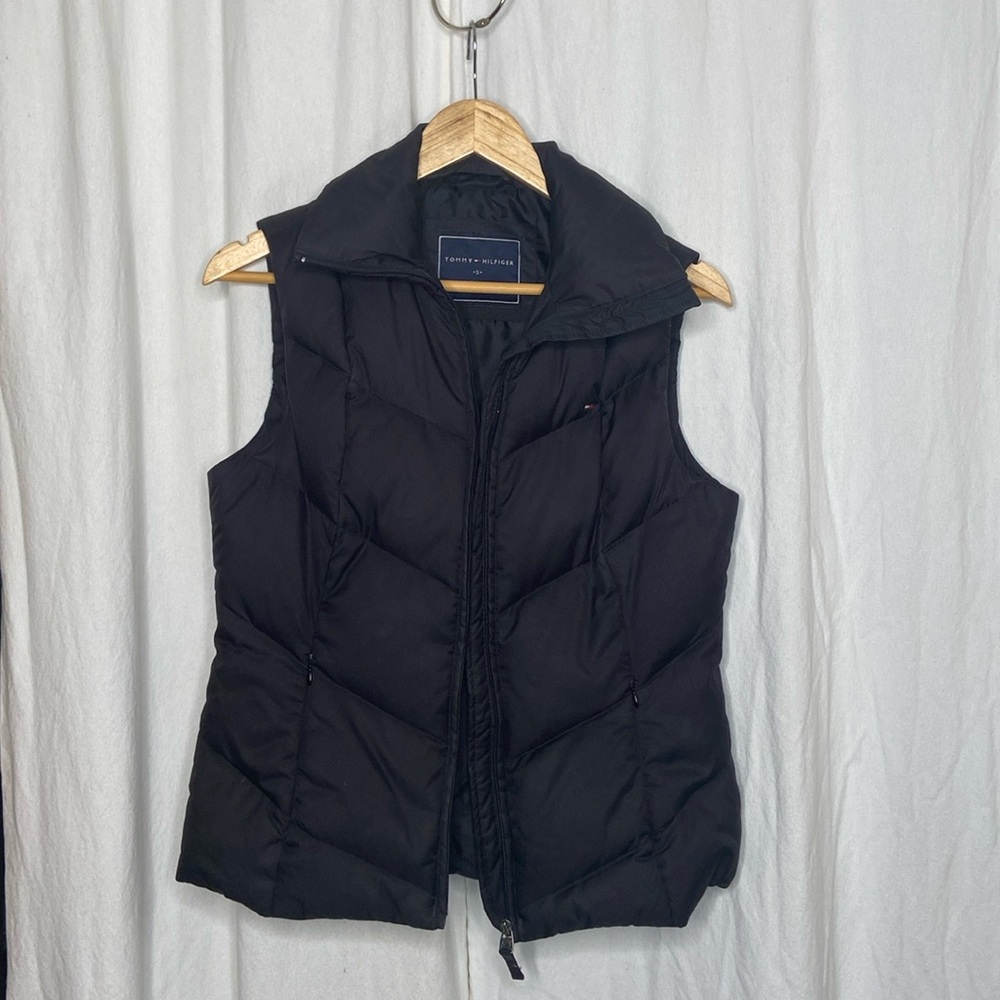 TOMMY HILFIGER DOWN PUFFER VEST [SMALL] [USED]